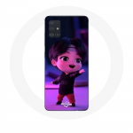 Coque pour Samsung Galaxy A71 BTS TinyTAN Jin Animation