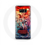&Uuml;mbris Samsung Galaxy S8 Stranger Things Teaser 4. hooaja plakati tegelased Art