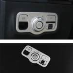 Car Headlight Switch button Trim Ring For Mercedes Benz Class A B CLA GLA GLB W177 W247 X247 C118  Class car Accessories For 2019-20 A Class