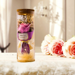 Light up Preserved Flower Valentines Day Gift for Mother&rsquo;S Christmas Mom Style A