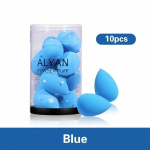 10 tk Makeup Blender Cosmetic Puff Kuiv ja m&auml;rg k&auml;sn Mini Beauty Egg Cushion Foundation Powder Beauty Tool Make Up Accessories