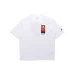 Jordan Dri-FIT Zion Tr&uuml;kitud Kootud &Uuml;mmarguse Kaelusega T-s&auml;rk Meeste Topid Valge DH0593-100 S