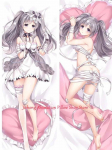 Dakimakura Anime Kiriko Yukoku Padjap&uuml;&uuml;r Kahepoolne Tr&uuml;kk Elusuuruses K&otilde;rge Kvaliteet 2WAY Padjap&uuml;&uuml;r Otaku Kingitused 40x120cm Peach Skin