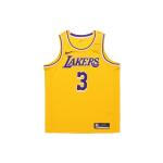 Nike NBA Anthony Davis LA Lakers Icon Edition 2020 S&auml;rk Kollane Meeste Streetwear CW3669-728 S