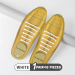 12 tk Silikoonist kingapaelad Meeste lipsuta kingapaelad elastsed paelad tossud lastele t&auml;iskasvanutele m&otilde;eldud &uuml;mmargused nahast kingapaelad kingade kummipaelad -