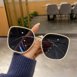 Kandilised p&auml;ikeseprillid naistele Korea versioon Bibi Internet Celebrity Retro p&auml;ikeseprillid