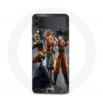 Coque Samsung Galaxy Z Flip4 Sangoku naruto Luffy one piece Dragon Ball z 3D Anime manga