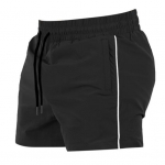 Meeste Spordi Fitness L&uuml;hikesed P&uuml;ksid Elastne Pingutusn&ouml;&ouml;r V&ouml;&ouml;koht Lukuga Taskud Jooksup&uuml;ksid Vaba L&otilde;ikega Kiiresti Kuivavad L&uuml;hikesed P&uuml;ksid T&auml;navamood L must
