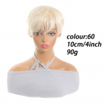 L&uuml;hike sirge parukas t&uuml;drukutele S&uuml;nteetiline l&uuml;hikeste juustega parukas igap&auml;evaseks kandmiseks loomulik ja mugav