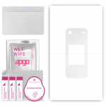 apgo Ultra Clear Protective Skin Sticker for the back compatible with Nokia 2780 Flip, Wrap Film, Hydrogel Film, Flexible, Soft TPU with positioning l