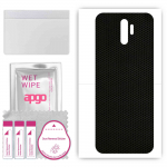 apgo Protective Skin Sticker for the back compatible with Oppo A11, Wrap Film, Foil, Vinyl - Pattern Matrix