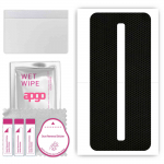 apgo Protective Skin Sticker for the back compatible with ZTE nubia Red Magic 6 Pro, Wrap Film, Foil, Vinyl - Pattern Matrix