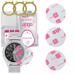 3x apgo Ultra-Clear Hybrid kaitseklaas, mis &uuml;hildub Garett Men Style'iga, painduv nanoklaas, suurep&auml;rane asendus karastatud klaasile, kriimustuskaitse