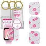 3x apgo Ultra-Clear Hybrid protective glass compatible with Bemi KIZZO, flexible nano glass, great replacement for tempered glass, scratch-resistant,