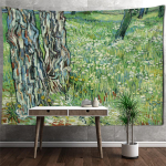 Nisup&otilde;llu &otilde;limaal Maastik Vaip Seinale riputatav Van Gogh Salap&auml;rane Boheemlaslik Kunst Kodu kaunistus Taustakangas 320x182cm black