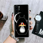 Totoro Studio Ghibli Anime telefoni&uuml;mbris Huawei Honor 10 9 20 9X 8A 8X 8S Lite Pro Y5 Y6 Y7 Y9S P Smart Z 2019 2021 10i 20i jaoks Huawei Y5 2019