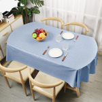 Ovaalne laudlina Veekindel &otilde;likindel PVC lauakate Dekoratiivne s&ouml;&ouml;gilaud Kohvik Pulmakaunistus Kena lauakate 90x150cm 1pcs