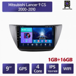 9-tolline Android Mitsubishi Lancer 9 CS 2000-2010 autoraadio Multimeedia videopleier GPS-navigatsioon WIFI 1+16GB