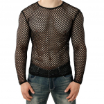 Meeste suvine vabaaja lihase pullover l&uuml;hikeste varrukatega v&otilde;rks&auml;rk top pluus L must