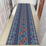 Boho &scaron;iki jooksumatt - Vintaažne boheemlaslik stiil, libisemiskindel ja masinpestav, ideaalne elutoa, magamistoa ja esiku kaunistamiseks 60*160CM