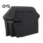 Tugev BBQ-grillkate kinnitusteibiga Veekindel UV-kindel iga ilmastikukaitsega gaasigrilli katte kaitse must