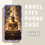 iPhone'i jaoks Samsung Huawei Honor Xiaomi Redmi OPPO Realme Vivo telefoni&uuml;mbris, v&auml;rvitud muster, pehme kummist t&auml;iskaanega kaamera kaitse disain kest Vivo V25 Pro 5G valge