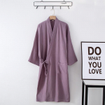Kevadine ja s&uuml;gisene Jaapani kimono r&uuml;&uuml; Paar puuvillane krepp hommikumantel magamisriided XL