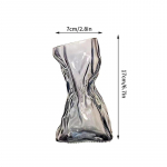 Klaasist l&auml;bipaistev lillevaas Loomingulise disainiga h&uuml;dropoonika taimed potid v&auml;rskete lillede seade Pudelilaud T&ouml;&ouml;laua kaunistused