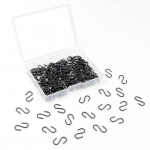 100/200 tk Mini S konksud roostekindlad korrosioonikindlad laialdaselt kasutatavad v&auml;ikesed S-kujulised riidepuu j&otilde;uluehted metallist konksud 100pcs