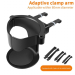 Auto &otilde;huventilaatori joogitopsi pudelihoidja Opel Astra J Peugeot 307 Bmw E46 Kia Cerato Nissan Teana Seat Ibiza jaoks must