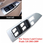 H&otilde;bedane klambriga esiklaasi t&otilde;stuki l&uuml;liti paneeli kate 74232-60440 Toyota Land Cruiser Prado 120 LC120 2003-2009 Ainult vasakpoolse rooliga autodele Left Drive Side