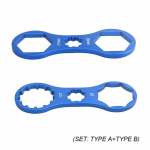 Jalgratta esihargi remondit&ouml;&ouml;riist SR Suntour XCR/XCM/XCT/RST MTB maastikujalgratta vedrustuskahvlite korgi eemaldamine Paigaldusv&otilde;ti