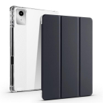 3-kordne l&auml;bipaistev TPU nahast tahvelarvuti &uuml;mbris pliiatsipesaga For Lenovo Tab M11 / Xiaoxin Pad 11 2024 must
