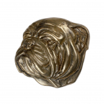 Bulldog I - commemorative plaque with a dog, personalized thank you, award, diploma with dedication from the Art-Dog brand