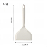 Silikageeli spaatliga majapidamises kasutatavad k&ouml;&ouml;giriistad, mittekleepuvad toiduvalmistamisk&uuml;hvlid, integreeritud silikoonist k&ouml;&ouml;giriistad mugav k&auml;epide Yuzi Fried Shovel [White]
