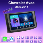 2 DIN Android Carplay Autoraadio Chevrolet Aveo 2006-2011 jaoks Multimeediam&auml;ngija Peak Unit Stereo GPS-navigatsioon BT WIFI 4+64GB 2+32GB blue