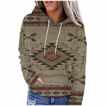L&auml;&auml;ne etnilise stiiliga kapuutsid Geomeetria 3D Prinditud Naised Mehed Suurem&otilde;&otilde;duline Pullover Kapuutsiga sviitrid Mood T&auml;navar&otilde;ivad Lasteriided L