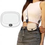 Kaasaskantav ventilaator, 5 reguleeritavat kiirust, v&ouml;&ouml;le kinnitatav ventilaator, USB-ventilaator, vaikne v&auml;ike personaalne ventilaator koju, &otilde;ue, reisile One Size must