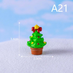 1 tk minivaik J&otilde;uluvana Lumememme Ornament Mikromaastik J&otilde;ulukaunistused Kodu Desktop Park Decor