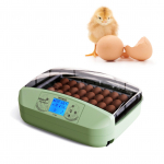 Munade inkubaator 32 Eggsi kodulindude digitaalne haudemasin automaatse munade p&ouml;&ouml;ramise temperatuuri reguleerimise LED-ekraaniga UK Plug roheline