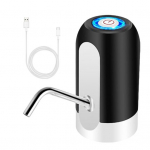 Veeautomaat 5 galloni veepudeli pump USB Laetav vaikne kaasaskantav elektriline valge