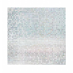 1 tk klaaskile PVC mosaiikakna kleebis Privaatsus Kodu dekoratiivne peitsitud staatiline klammerduv vikerkaar 45cmx1m