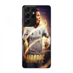 Coque Maniacase pour Samsung Galaxy S21 Ultra 5g Kylian Mbappe Real Madrid Wallpaper