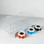 Akr&uuml;&uuml;lkleebiste organiseerija etikettide jaotur Laua- v&otilde;i seinale kinnitatavad tarvikud kodukontori jaoks 225x89x89mm