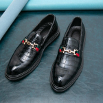 Meeste klassikalised Oxfordi &auml;rikorterid vabaaja nahast kingad S&otilde;idup&uuml;ksid pulmakingad Itaalia stiilis mokassiinid 38 pruun