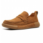 Mood Suede Nahast Meeste Kleidikingad Kerged Meeste Loaferid Luksusbr&auml;nd Meeste Sissevahatavad Kingad Moestiil Vabaaja Jalutusk&auml;igu Siledad Mokassiinid 38 hall v&auml;rv