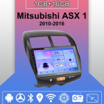 Android Carplay Autoraadio Mitsubishi ASX 1 2010-2016 jaoks Multimeediapleier Peaseade Stereo GPS-navigatsioon BT WIFI 2+32GB 1+16GB