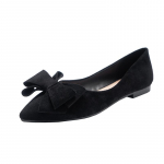 Jaapani stiilis uued kingad naistele Kevad Suvi Mood Suede Nahk Slip-on Loafers T&uuml;druk Vibu Terava Ninaga Lamedad Kingad 35 must