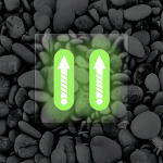 Algaja ja algaja s&otilde;iduohutuse punkt helendavad kleebised s&otilde;iduabi m&auml;rkide jaoks auto tarvikud