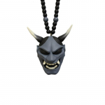 1tk Auto Ornament Kiiver rippuv ripats, Tahavaatepeegel Samurai Hannya Jaapani Oni autotarvikud